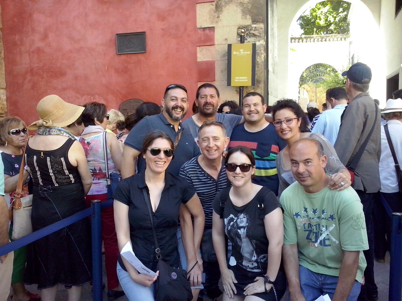 Visita delegación balear de Grupo SSG a Sevilla